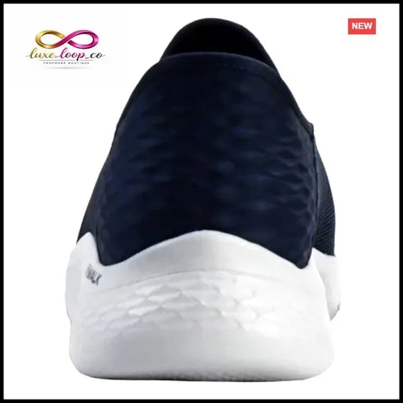 Men's Slip-On Walking Sneakers with Memory Foam and Flex Pillars